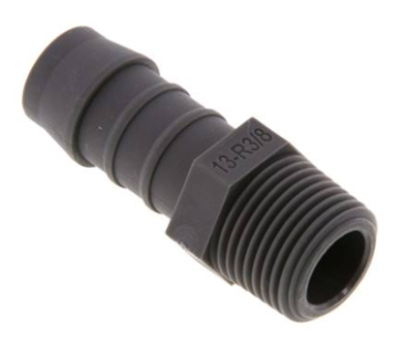 Gewindetülle Polyamid R 3/8"- 13 mm